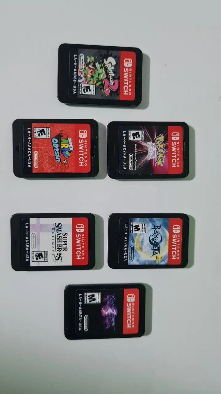 Jogos Nintendo switch 