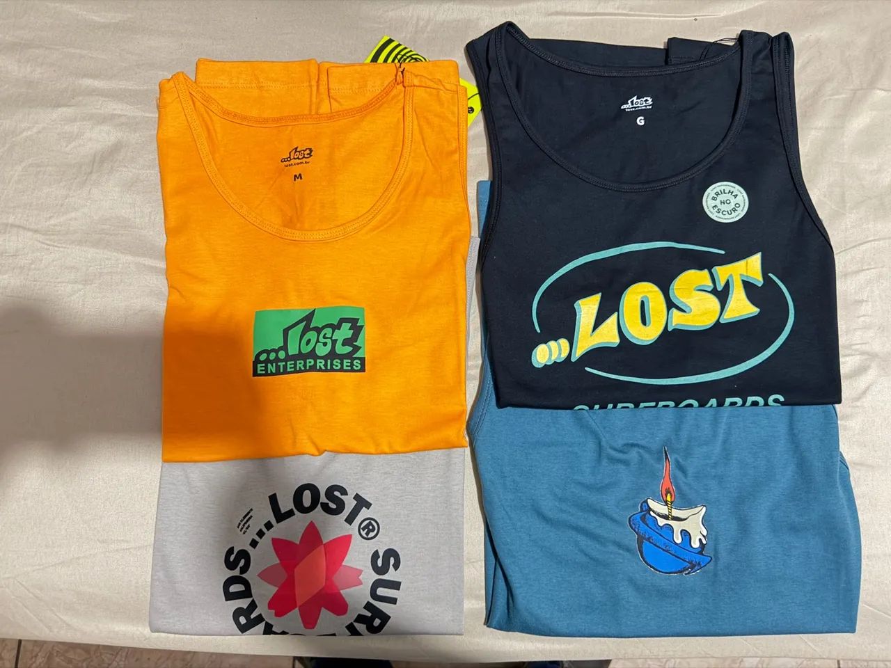 Camisetas e Regatas MCD e LOST originais na etiqueta  - Foto 2