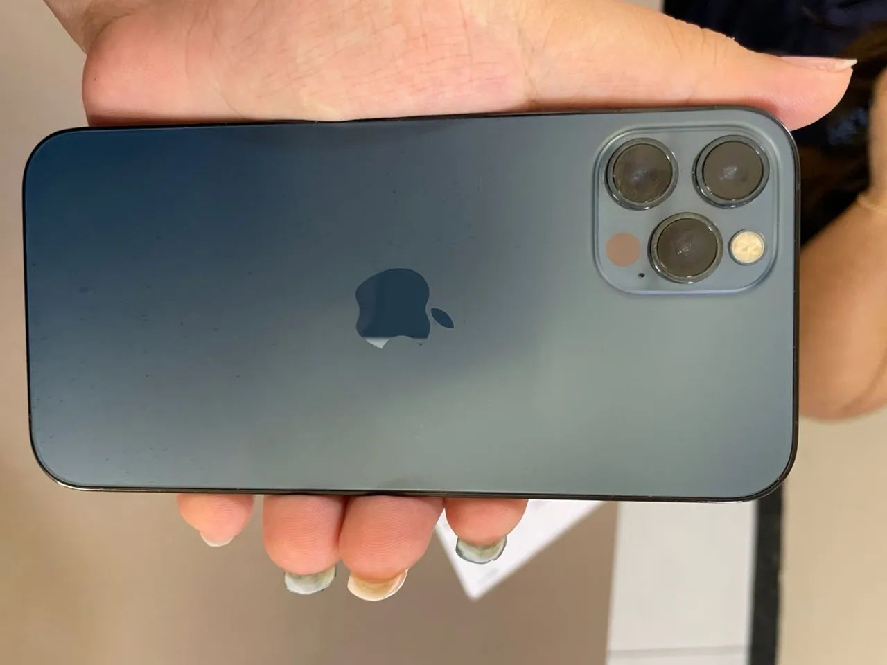 iPhone pro 12 azul (única dona)