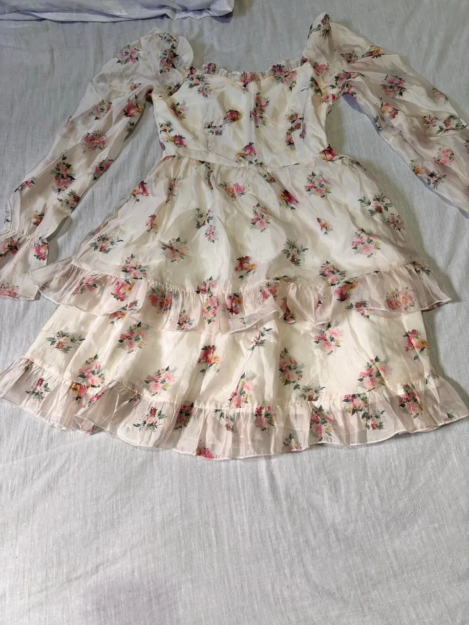 Vestido camponesa floral - Foto 4