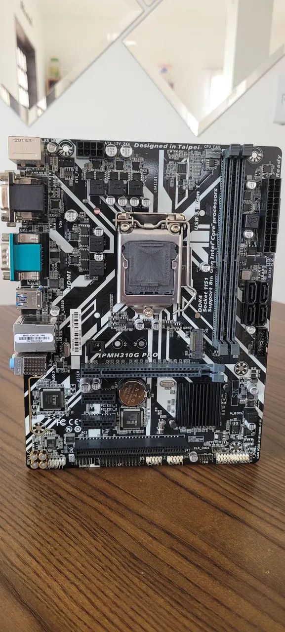 Placa mae ipm H310G-pro 8e 9 geração  - Foto 3