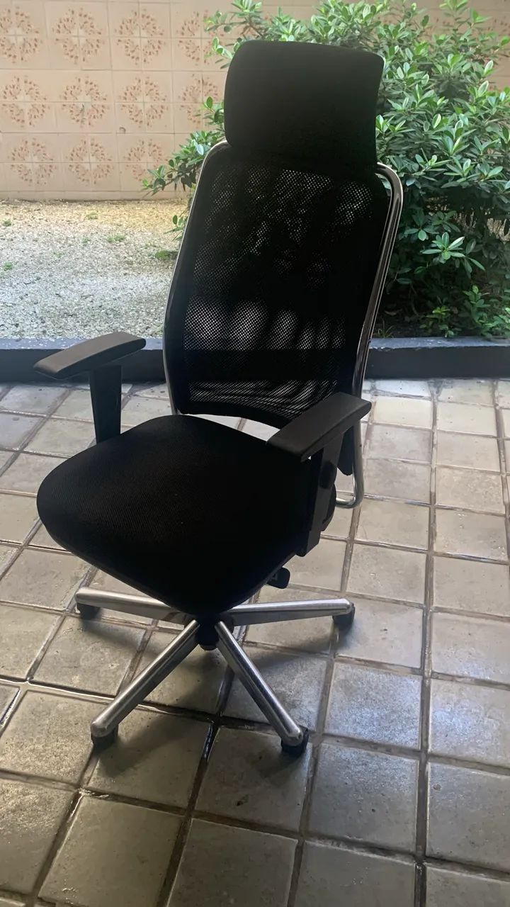 Poltrona presidente escritório Cavaletti - Foto 4