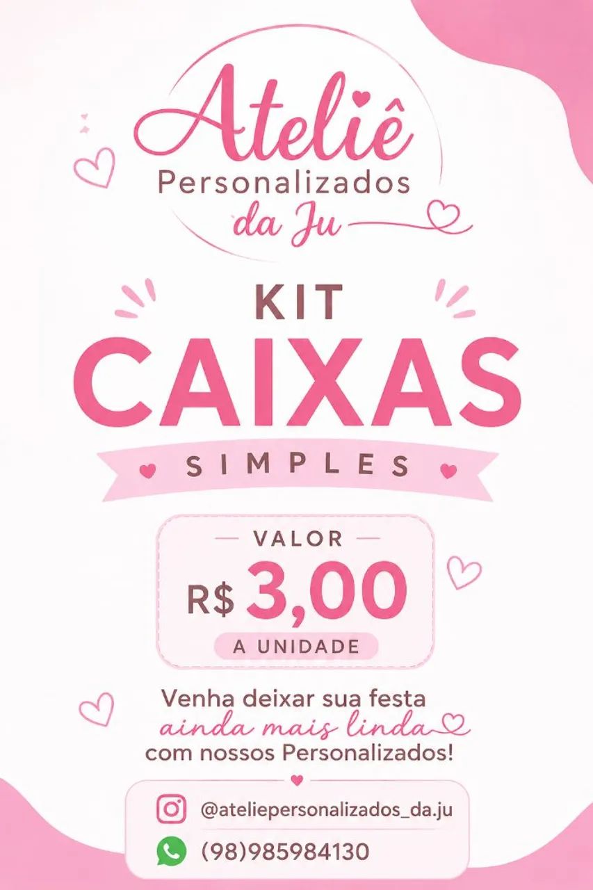 Caixas Personalizadas 