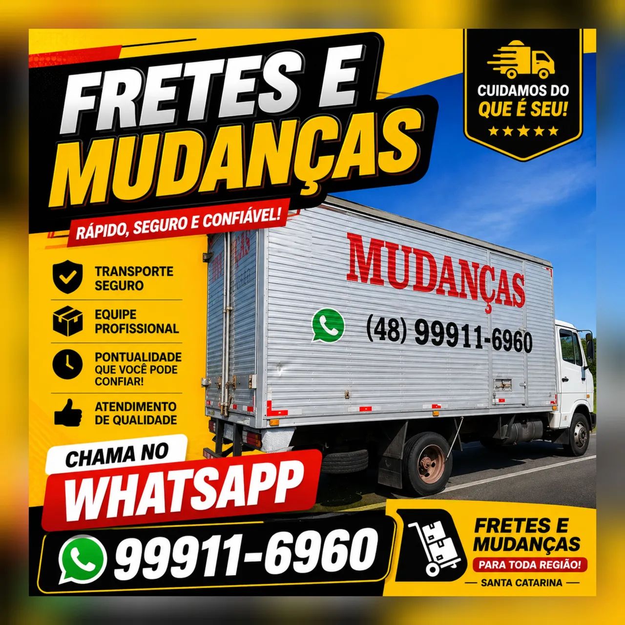 FRETES E MUDANÇAS EM GERAL 