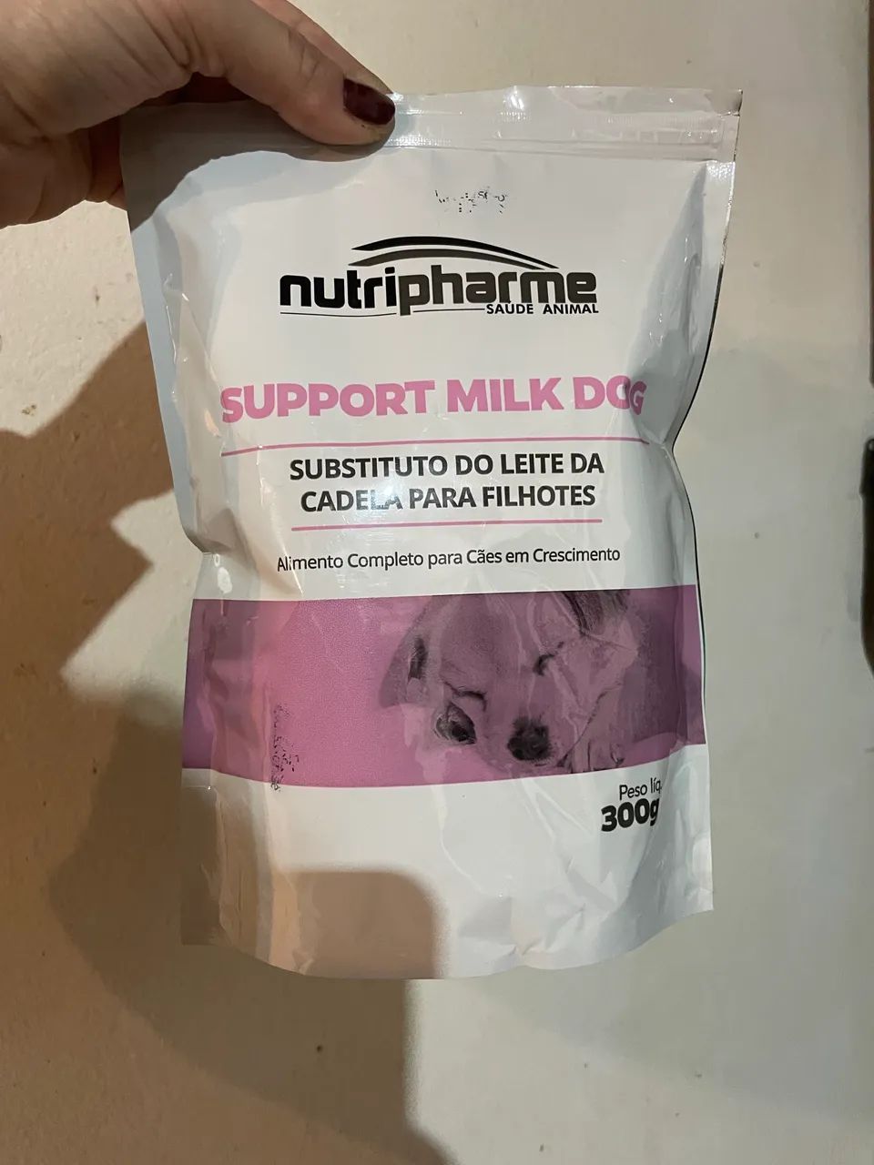 Leite para cachorro 