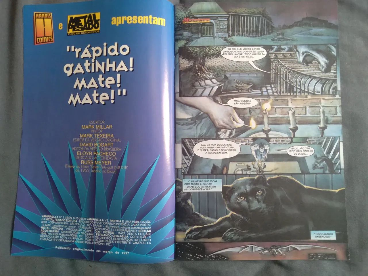 HQ VAMPIRELLA VS PANTHA - Livros e revistas - Jabaquara, São Paulo