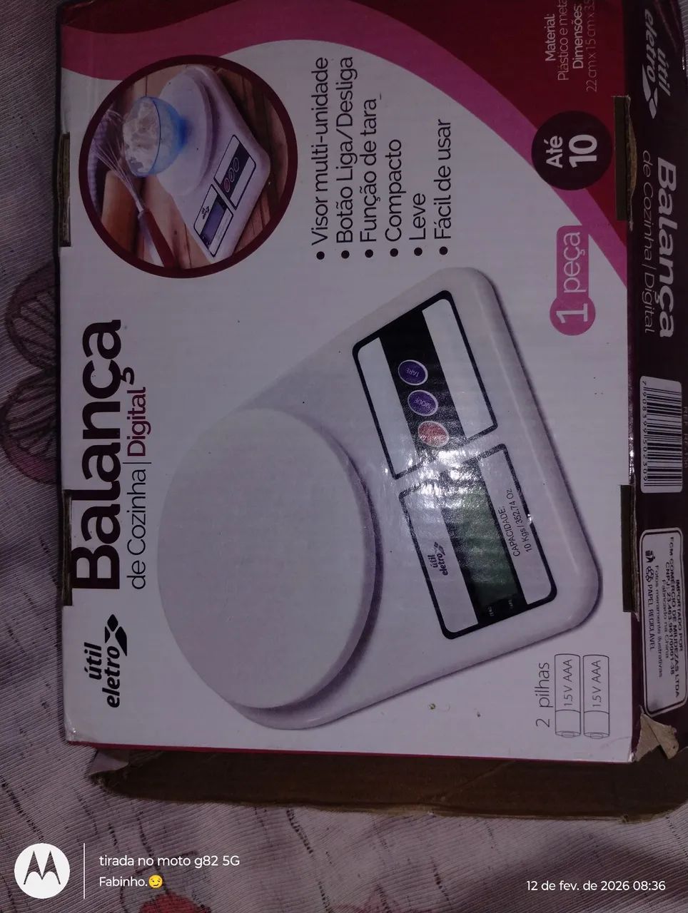 balaça de alimento