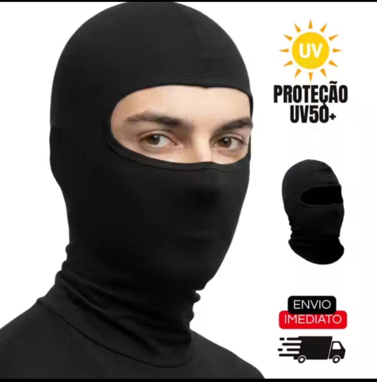 Touca Ninja Balaclava com proteção UV 