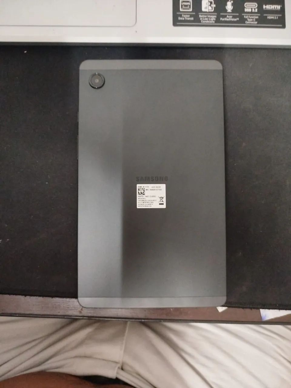 Tablet Samsung A9 8.7 polegadas semi novo quase nunca usado - Foto 2