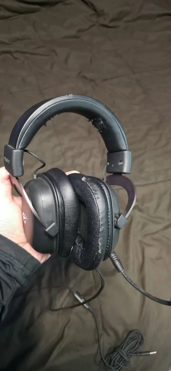 Headset Havit H2002D preto com microfone <br>? R$70,00 - Foto 3