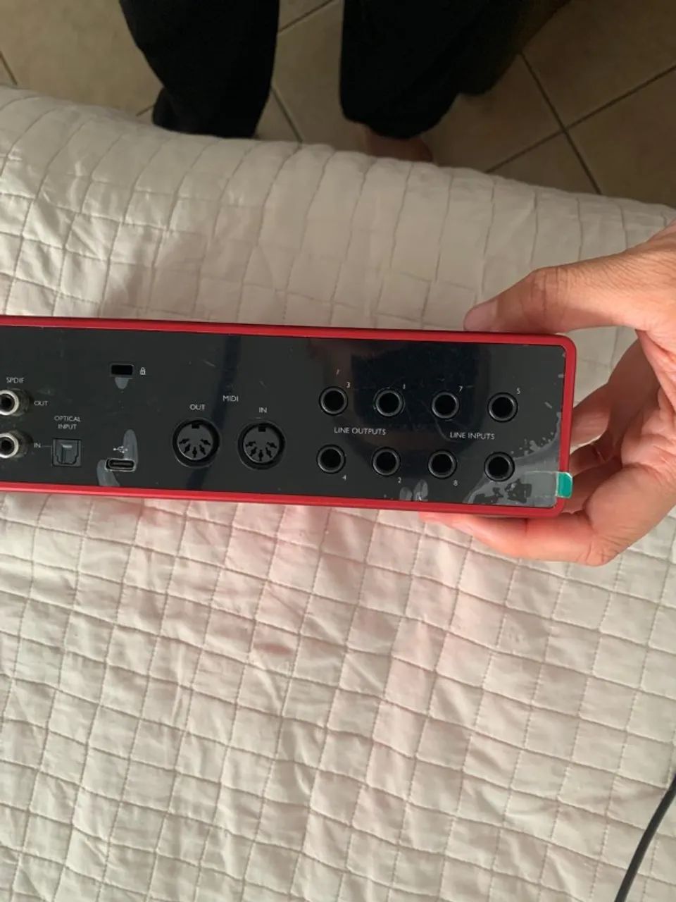 interface de áudio focusrite 8i8 - Foto 4