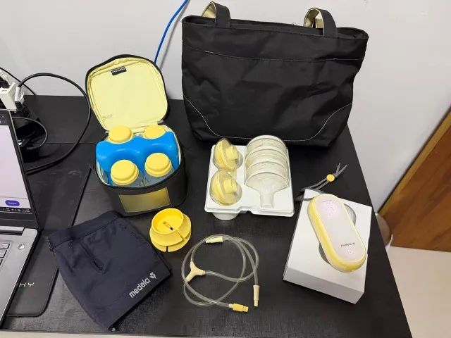 Bomba extratora de leite materno - Kit Medela Completo - Foto 2