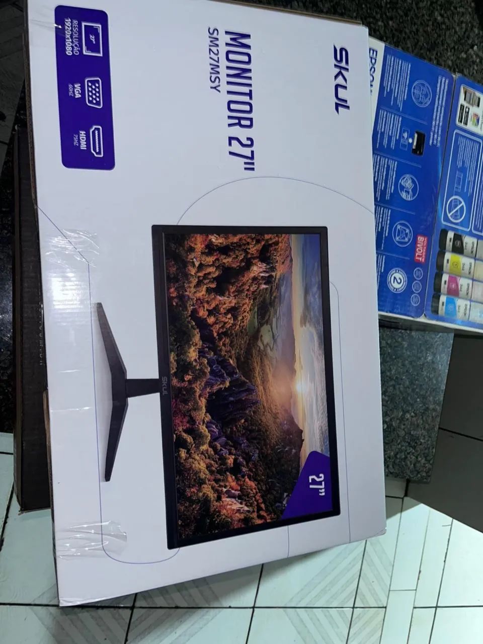 Monitor Skull 27 polegadas, Lacrado