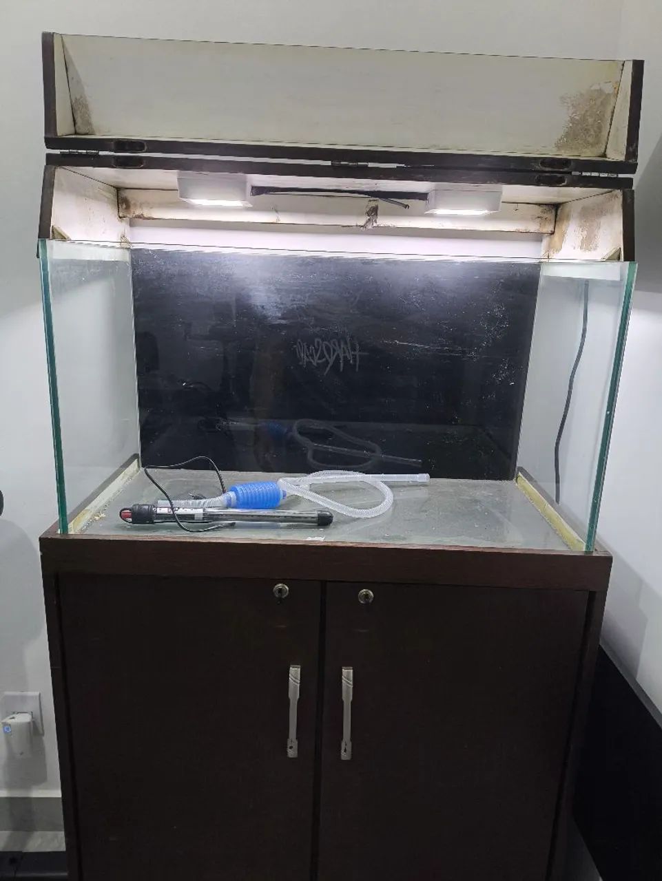 Aquário 140 litros com móvel  - Foto 3