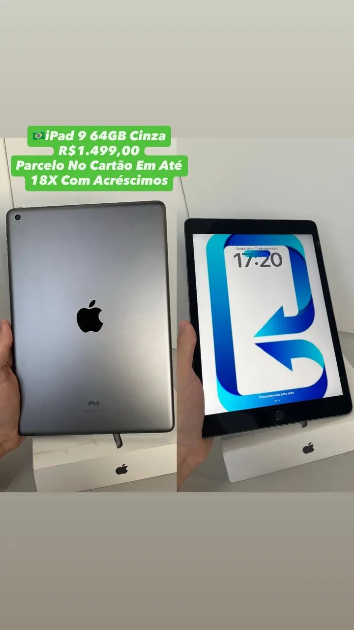 iPad 9 64GB Cinza - Usado