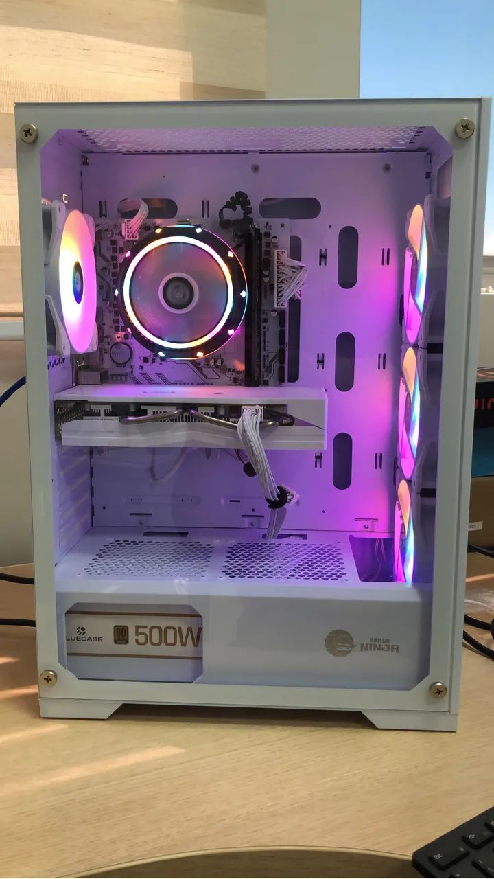 Pc gamer full White Ryzen 5 3600x - Foto 2