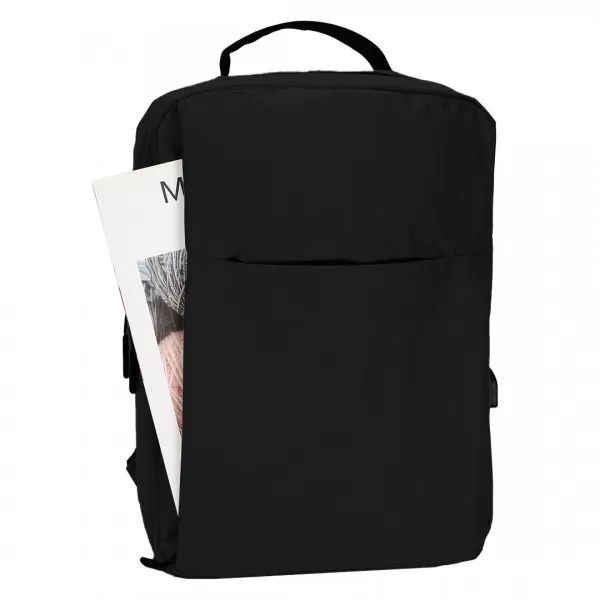 Mochila para Notebook Sydney Preta - Até 15,6" - Nova - Foto 5