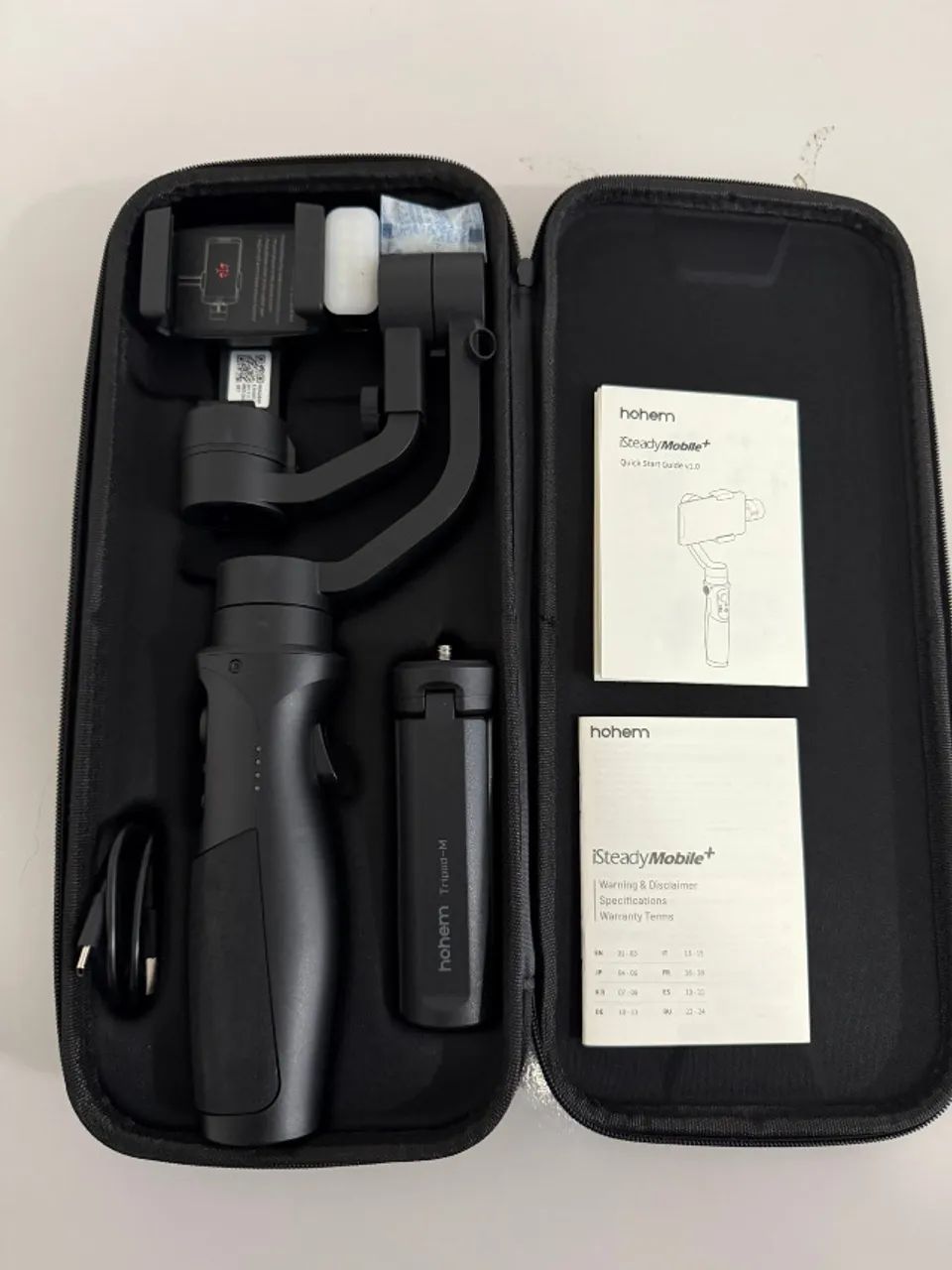 Hohem Isteady Mobile Plus Gimbal 3 Eixos Kit Completo - Foto 2