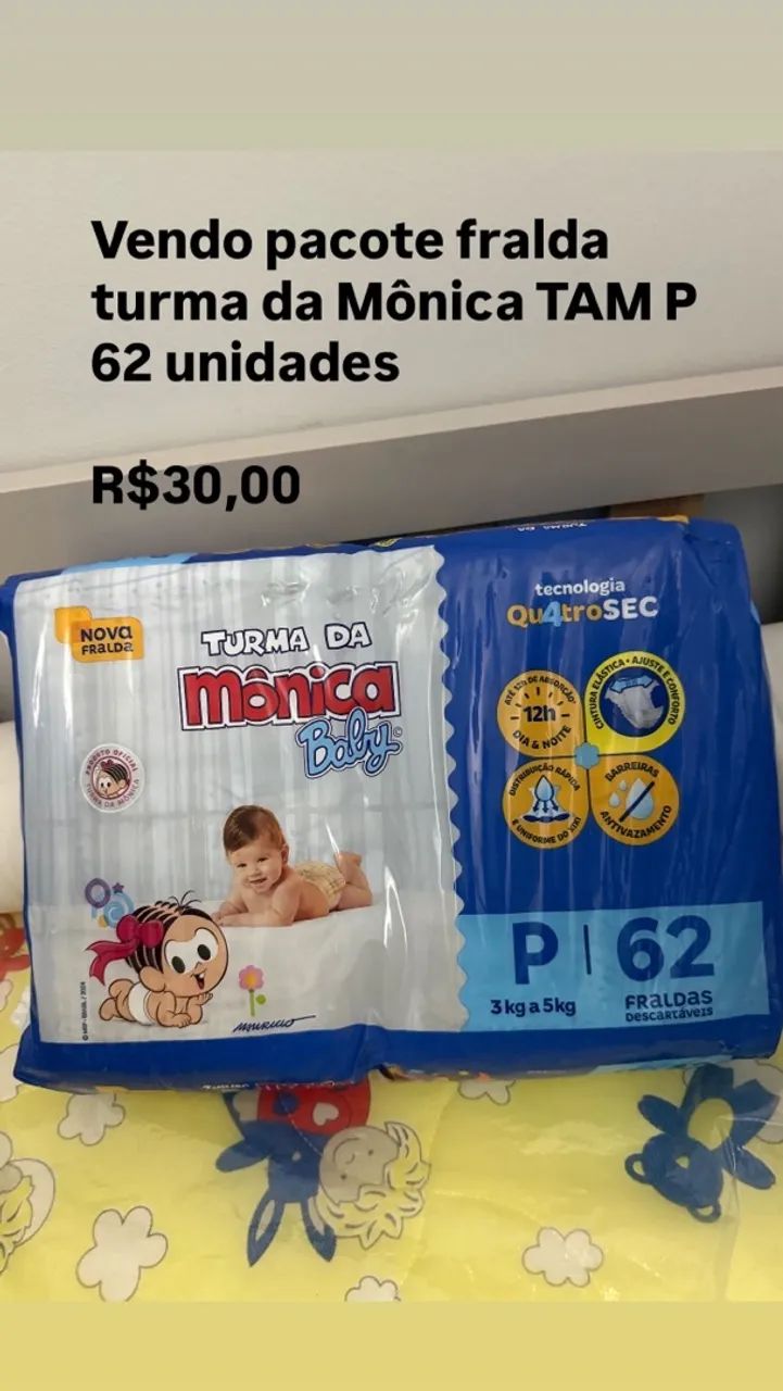 Fraldas M várias marcas  - Foto 2