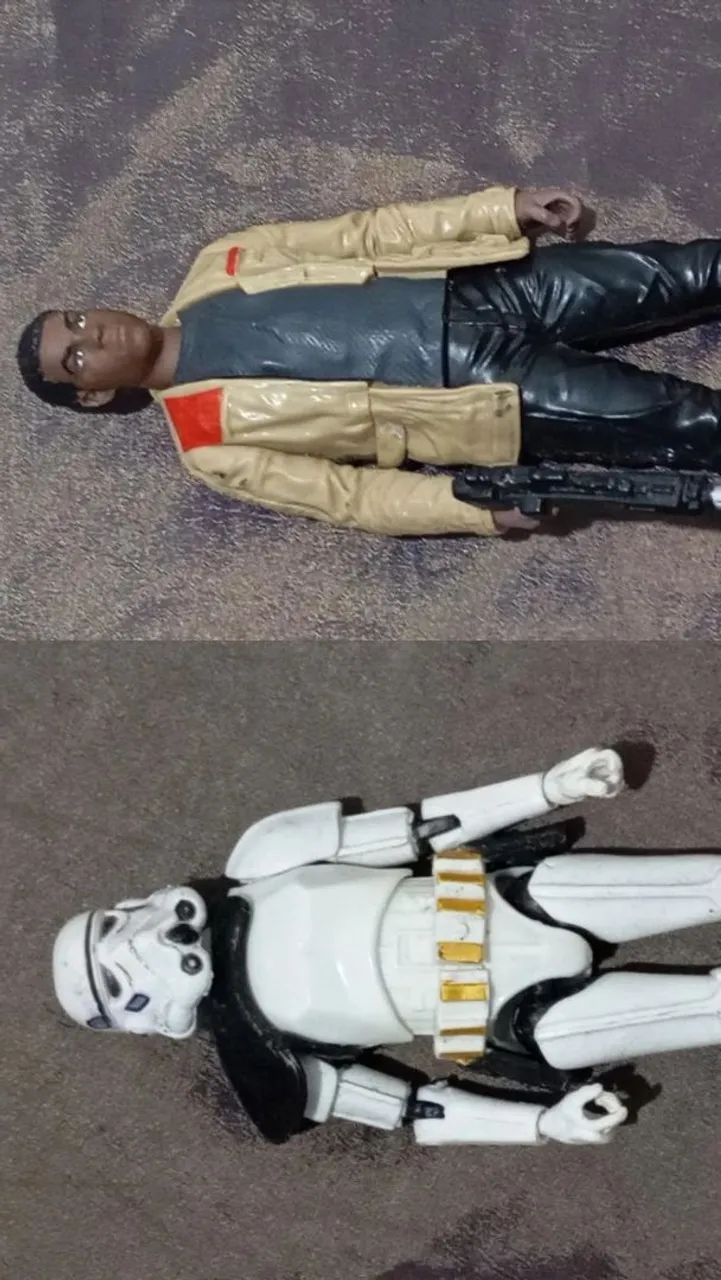 Intens Star Wars ( Finn, Sandtrooper e porta-treco) - Brinquedos e