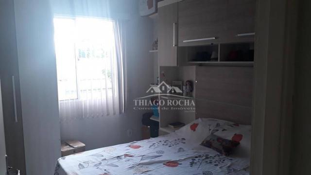 Apartamento 3 quartos, salão de festas com churrasqueira, quadra, bosque e sala de jogos- - Foto 8