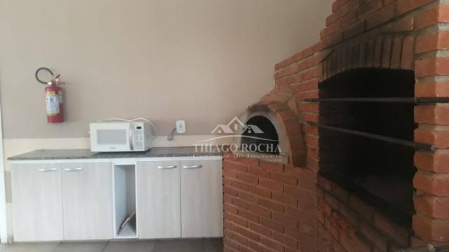 Apartamento 3 quartos, salão de festas com churrasqueira, quadra, bosque e sala de jogos- - Foto 18