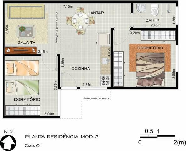 Oportunidade! Lindas casas individuais em Jarinu-SP /60m² por R$175.000 - Foto 5