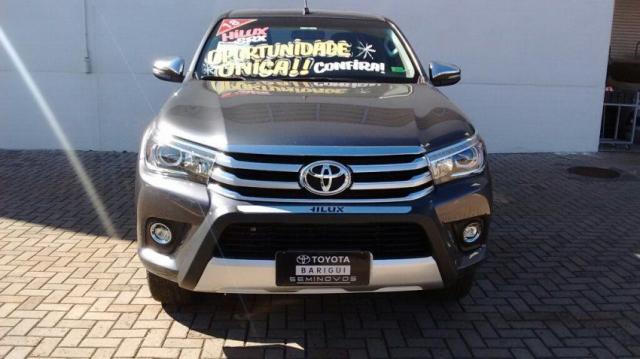 TOYOTA HILUX CD SRX 4X4 2.8 TB AT Cinza 2018/2018 - Foto 8