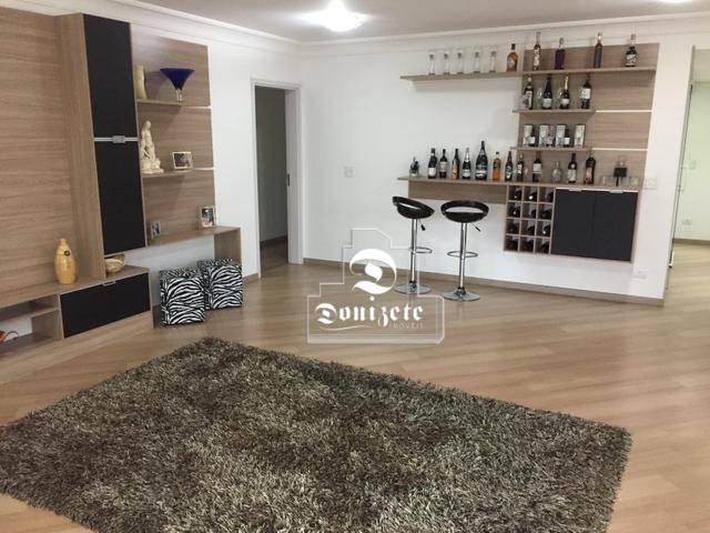 Apartamento com 4 dormitórios à venda, 165 m² por r$ 1.300.000 - bairro jardim - santo and - Foto 7
