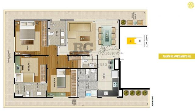 Apartamento à venda, 3 quartos, 2 vagas, santo agostinho - belo horizonte/mg - Foto 19