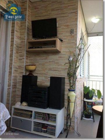 Apartamento com 3 dormitórios à venda, 89 m² por r$ 590.000,10 - cerâmica - são caetano do - Foto 9