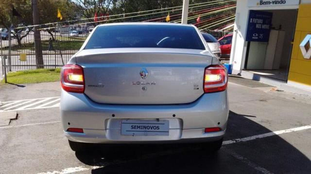 RENAULT LOGAN EXCLUSIVE NOVA SÉRIE 1.6 8V EASYR HIPOWER FLEX Prata 2014/2015 - Foto 10
