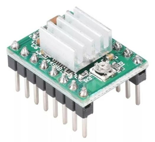 Driver Motor Passo A4988 P/ Placa Ramps Pololu Grbl Reprap Impressora 3D - Foto 2