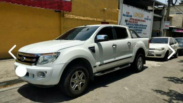 Ranger XLT cabine dupla com santo antonio 2014 c/ GNV - Foto 6