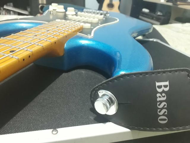 Strap Lock, trava para correia de Guitarra, Baixo,.Violão etc - Foto 2