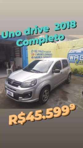 UNO 2018 COMPLETO TROCO POR MOTOS WAGNER CAMINHÕES!!