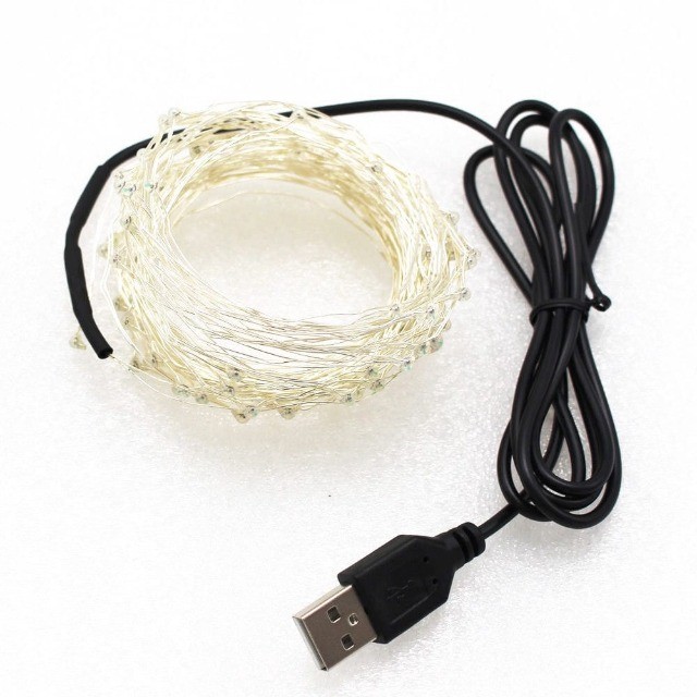 Fio de Led fada Usb (5 metros) - Foto 3