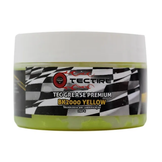 Graxa Amarela Tectire Premium Bk2000 para Rolamentos Cubos e Partes Bikes 250 gramas 7023