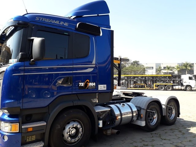 SCANIA R 440 STREAMLINE , 2017 , 6X2 , NOVÍSSIMO, CEGONHEIRO