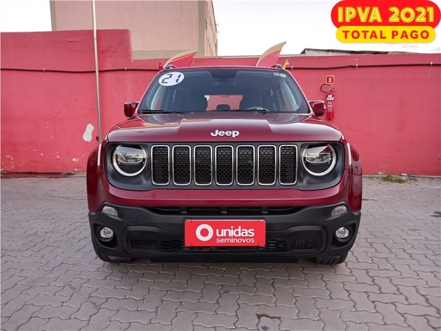 JEEP RENEGADE 2021 1.8 16V FLEX LONGITUDE 4P AUTOMÁTICO