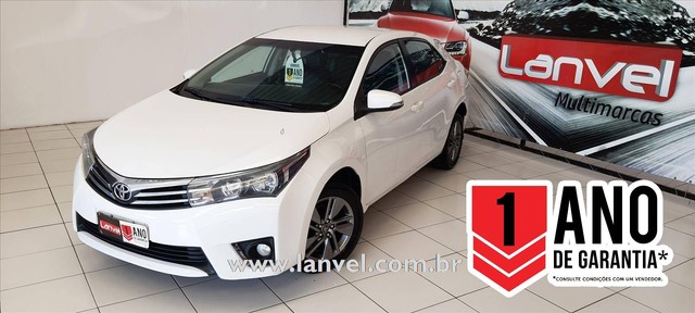 COROLLA 2016/2017 1.8 GLI 16V FLEX 4P AUTOMÁTICO