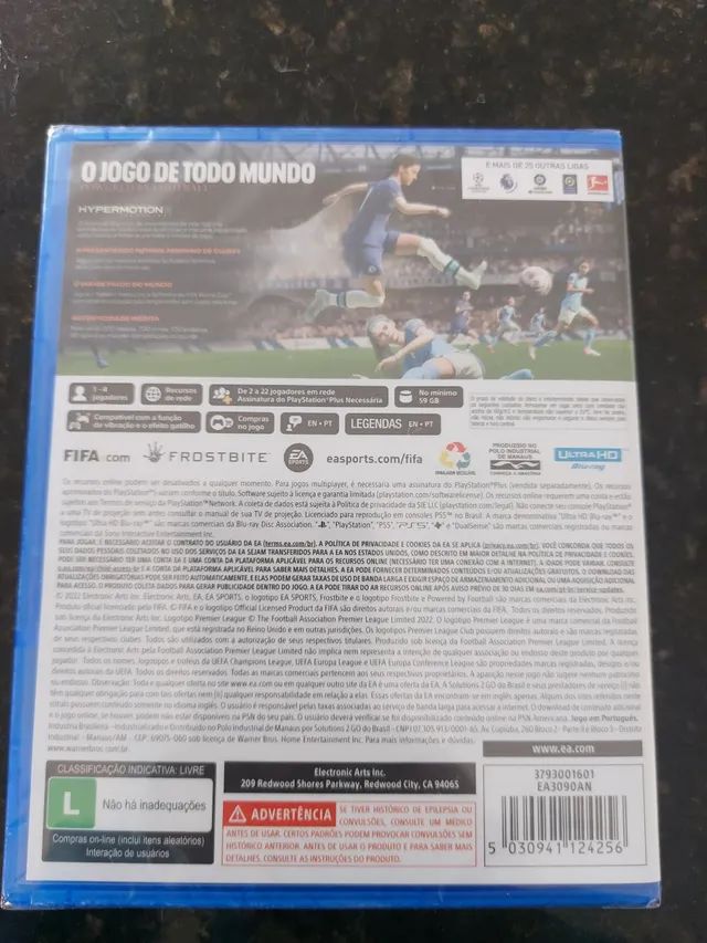 Jogo Ps5 Fifa 23 - EA3090AN