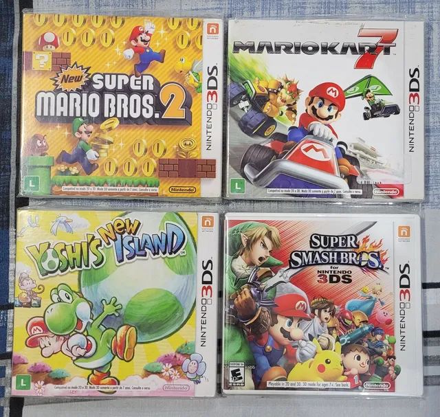 Jogos de nintendo 3ds mario