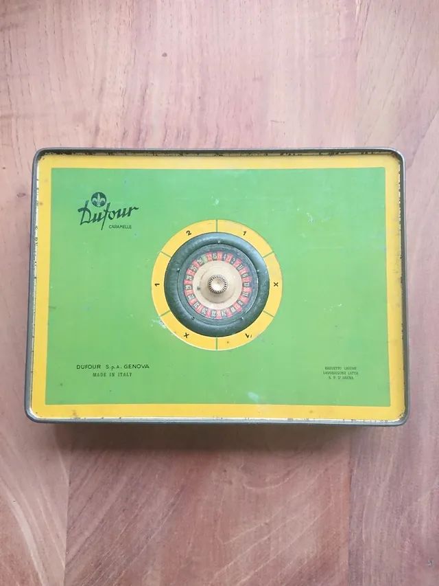 Caixa de balas Dufour com jogo de roleta  - Foto 5