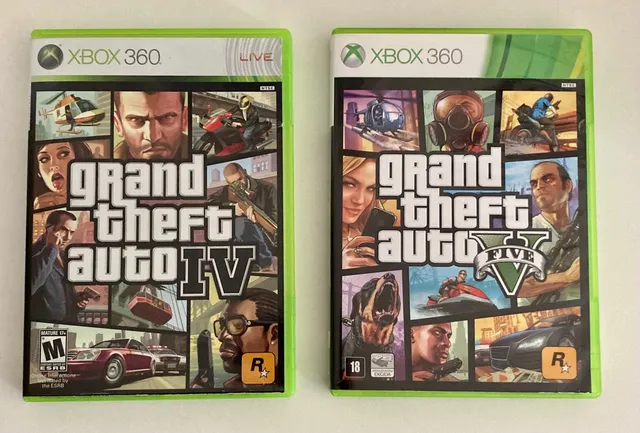 Gta Iv Grand Theft Auto 4 Jogo Xbox 360 destrav