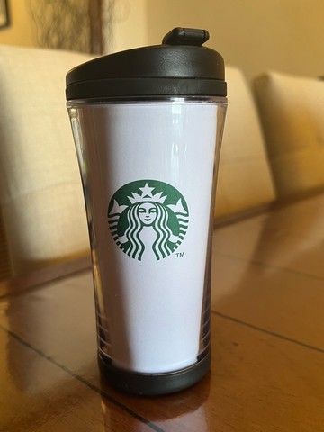 Copo acrílico colecionador Starbucks 2007 raríssimo 