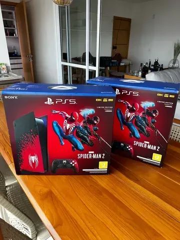 PS5 Físico 825GB + Jogo Spider-Man 2, Promoção