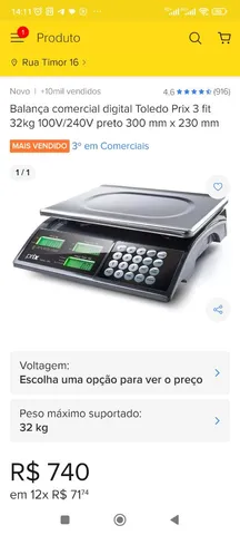 Compra e Venda de Pinballs - Balanças Comercias Balanças