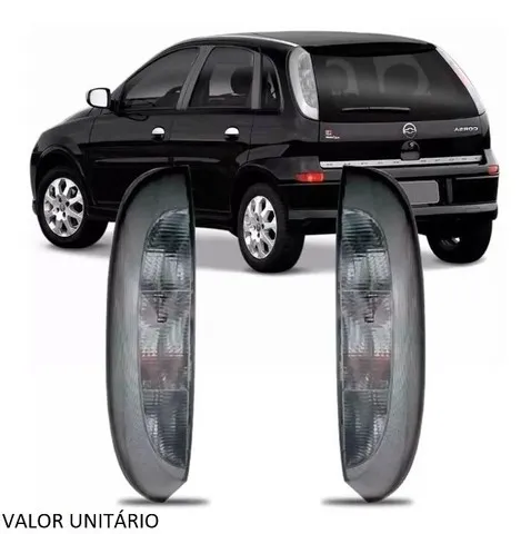 lanterna traseira corsa 2003 a 2013 hatch fume
