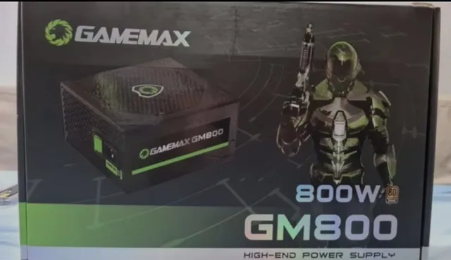 Fonte Gamemax Gm500, Computador Desktop Gamemax Usado 94033037